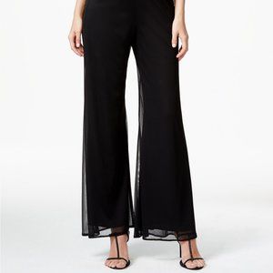 Prelude Mesh Wide-Leg Dress Pants